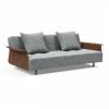 Innovation Living Long Horn Deluxe Excess Schlafsofa mit Armlehnen 245x114cm| Schlafsofas