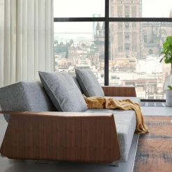 Innovation Living Long Horn Deluxe Excess Schlafsofa mit Armlehnen 245x114cm| Schlafsofas