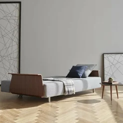 Innovation Living Long Horn Deluxe Excess Schlafsofa mit Armlehnen 245x114cm| Schlafsofas