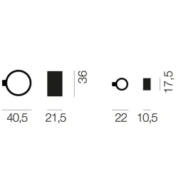 Deckenleuchten^Magis Lost LED Wandleuchte/Deckenleuchte