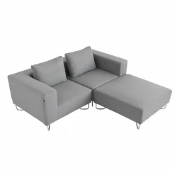 Sofas^Softline Lotus 2-Sitzer Sofa mit Ottomane