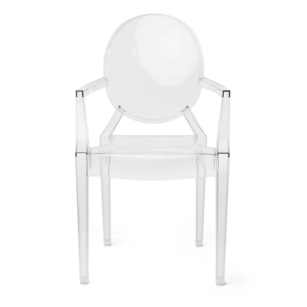 Kartell Lou Lou Ghost Kinderstuhl|Kinder Kinderstühle|Stühle