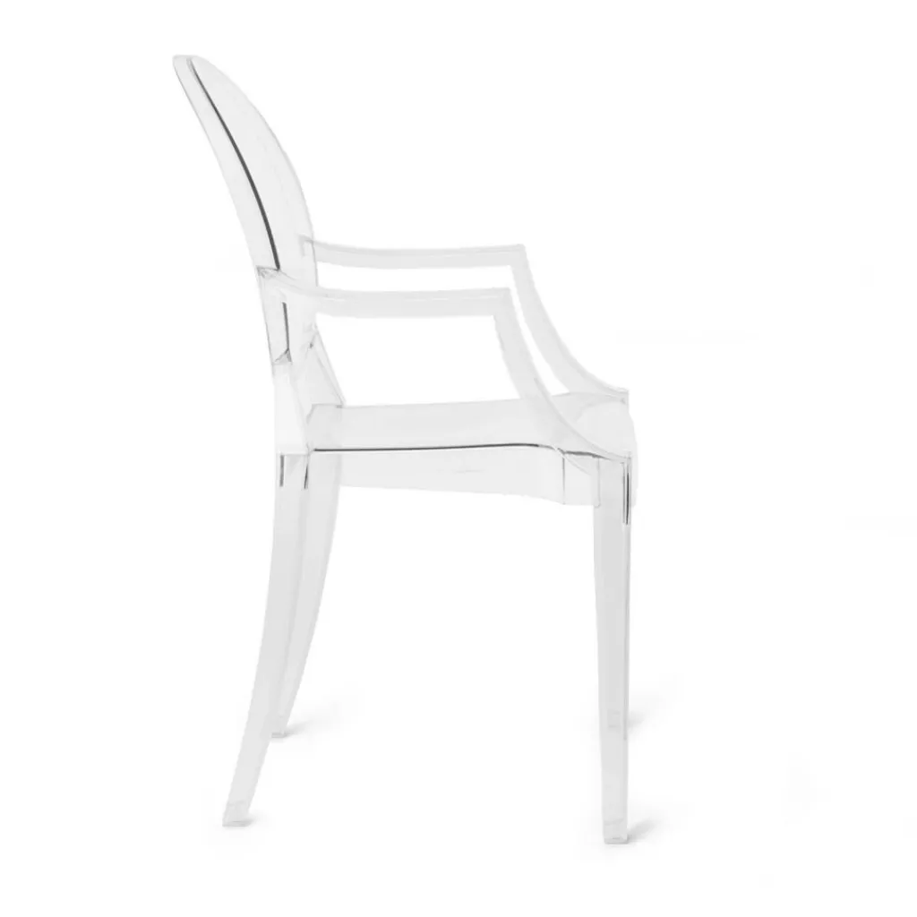 Kartell Lou Lou Ghost Kinderstuhl|Kinder Kinderstühle|Stühle
