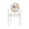 Kartell Lou Lou Ghost Kinderstuhl mit Motiv|Kinder Kinderstühle|Stühle