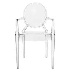 Stühle^Kartell Louis Ghost Armlehnstuhl