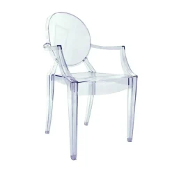 Stühle^Kartell Louis Ghost Armlehnstuhl