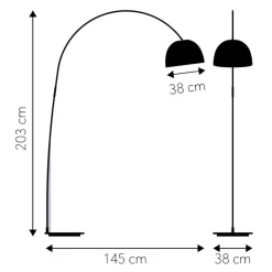 Stehleuchten^Frandsen Lucca Stehleuchte