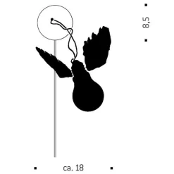 Ingo Maurer Lucellino Wall Wandleuchte| Wandleuchten