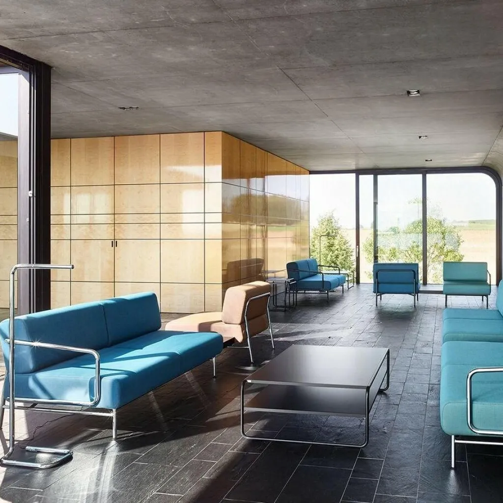 Stehleuchten^Thonet LUM 125 LED Stehleuchte