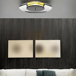 Deckenleuchten^Fontana Arte Lunaire LED Wand-/Deckenleuchte