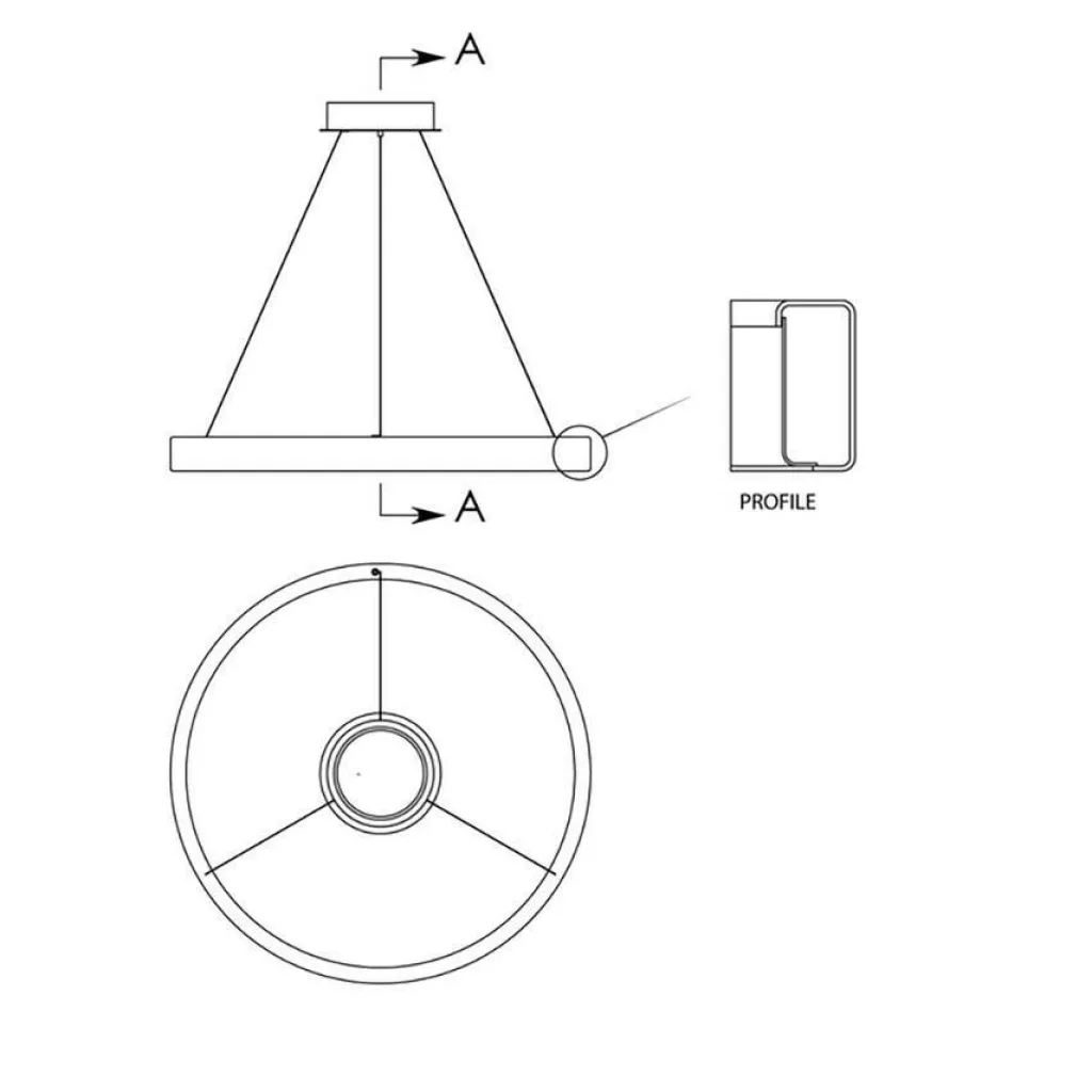 Pendelleuchten^Martinelli Luce Lunaop 2086 LED Pendelleuchte