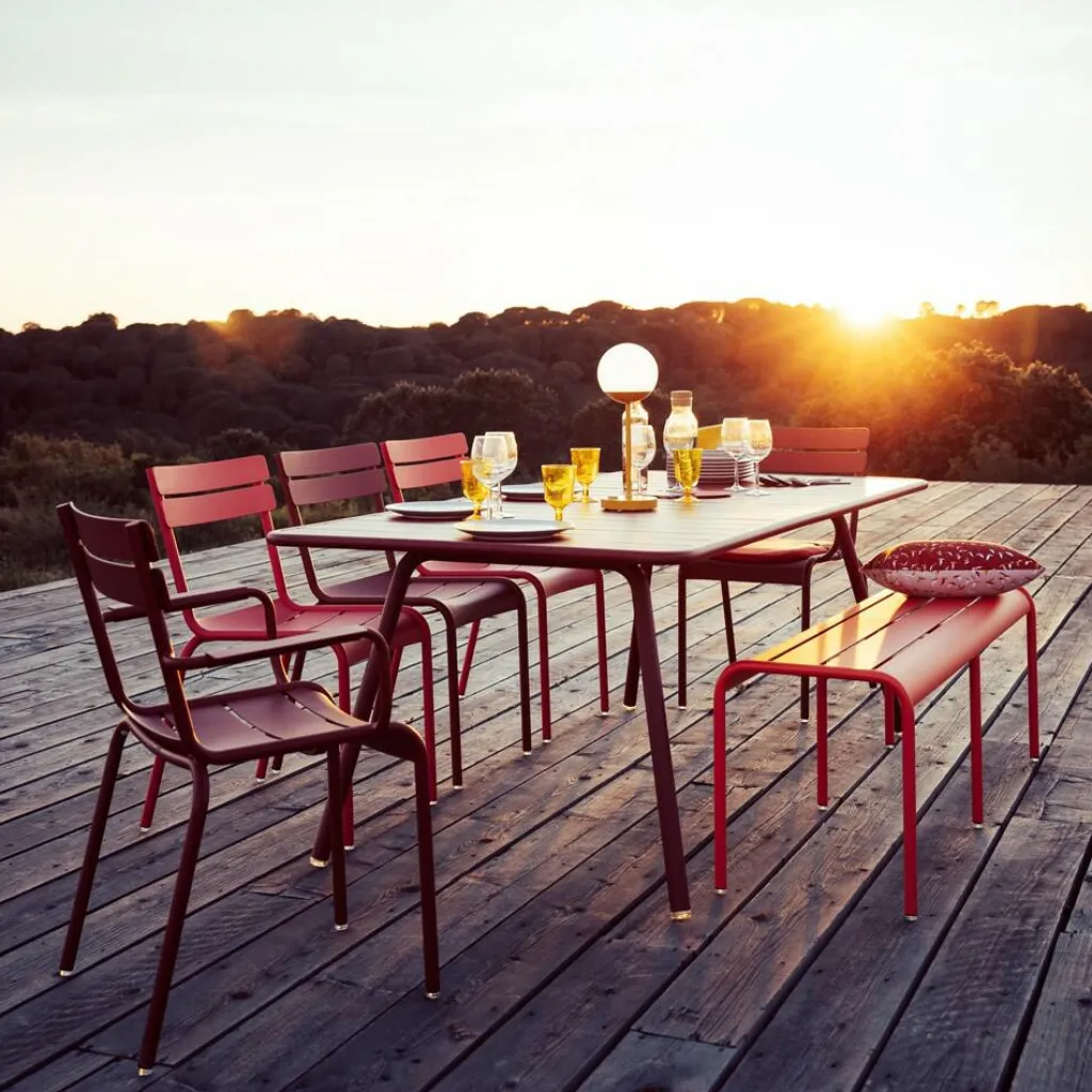 Gartenstühle^Fermob Luxembourg Gartenarmlehnstuhl