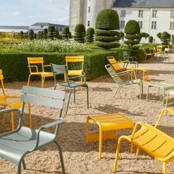 Fermob Luxembourg Garten-Beistelltisch/ Hocker| Garten-Beistelltische