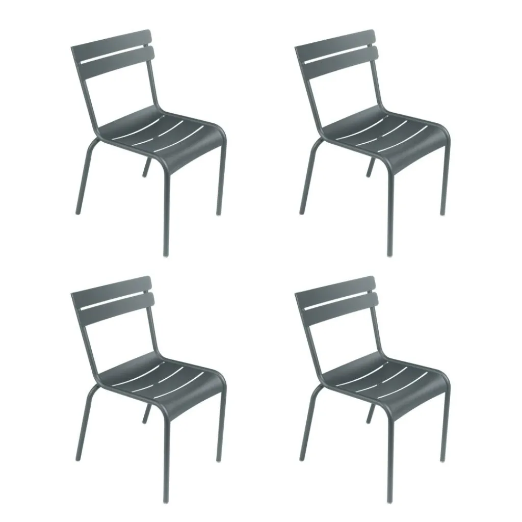 Gartenstühle^Fermob Luxembourg Gartenstuhl 4er Set