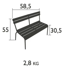 Fermob Luxembourg Kid Gartenbank| Bänke