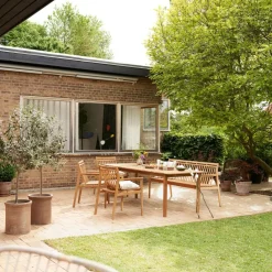 FDB Møbler M1 Sammen Gartenarmlehnstuhl| Stühle|Gartenstühle