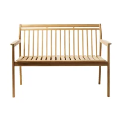 Gartenbänke^FDB Møbler M12 Sammen Gartenbank mit Rückenlehne 2-Sitzer