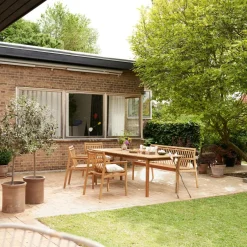 FDB Møbler M2 Sammen Teakholz Gartentisch| Gartentische