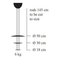 Pendelleuchten^Catellani & Smith Macchina Della Luce E LED Pendelleuchte