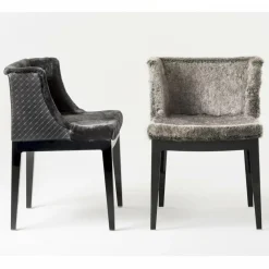 Stühle^Kartell Mademoiselle Stuhl Gestell transparent