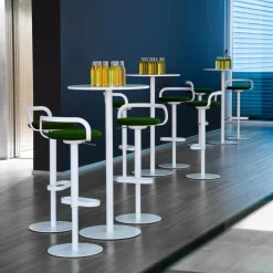 Lapalma Mak S110 Barhocker Sitzfläche Stoff 55-80cm| Barhocker