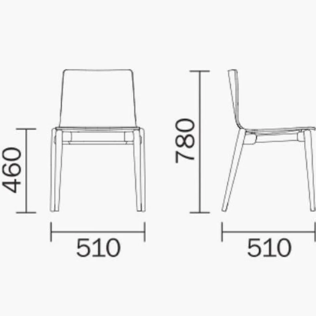 Pedrali Malmö 390 Stuhl| Stühle