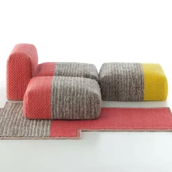 Poufs^GAN Mangas Space Square Pouf