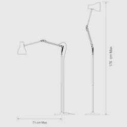 Anglepoise Margaret Howell Edition Type 75 Stehleuchte| Stehleuchten