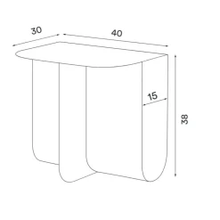 Beistelltische^Northern Mass Beistelltisch
