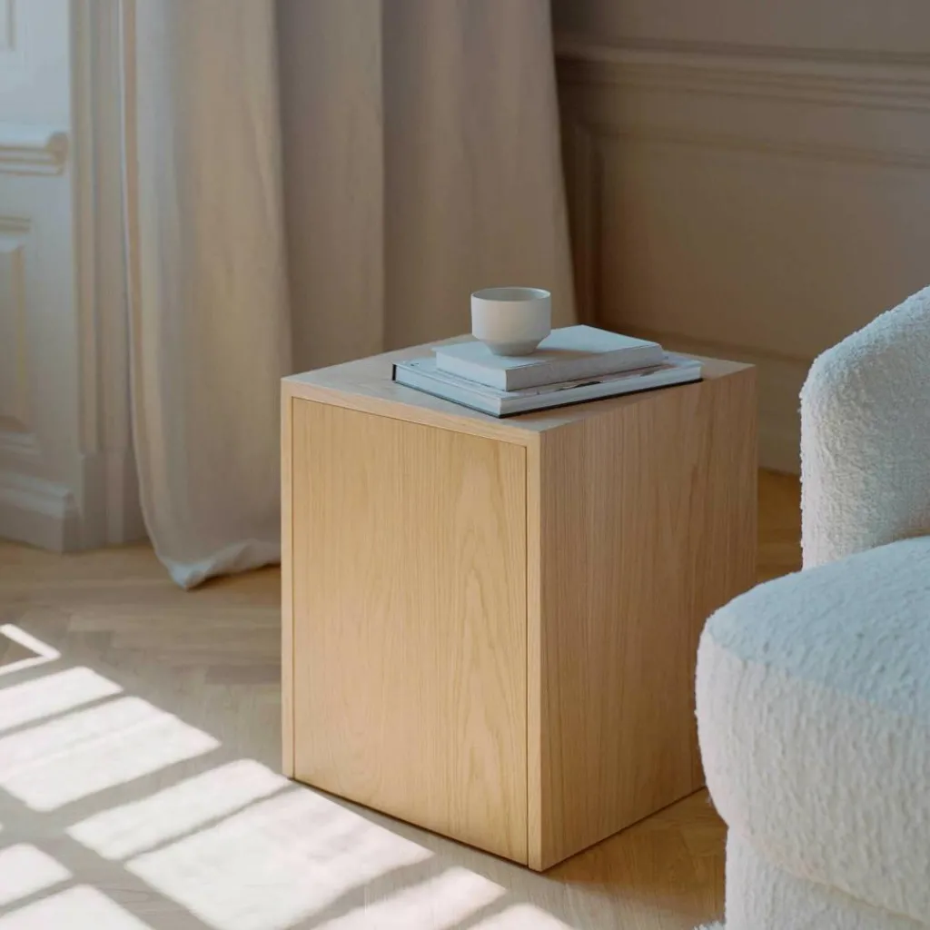 Beistelltische^New Works Mass Beistelltisch mit Schublade