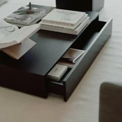 Beistelltische^New Works Mass Wide Couchtisch mit Schublade