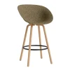 Barhocker^Normann Copenhagen Mat Barstuhl mit Armlehnen 75cm