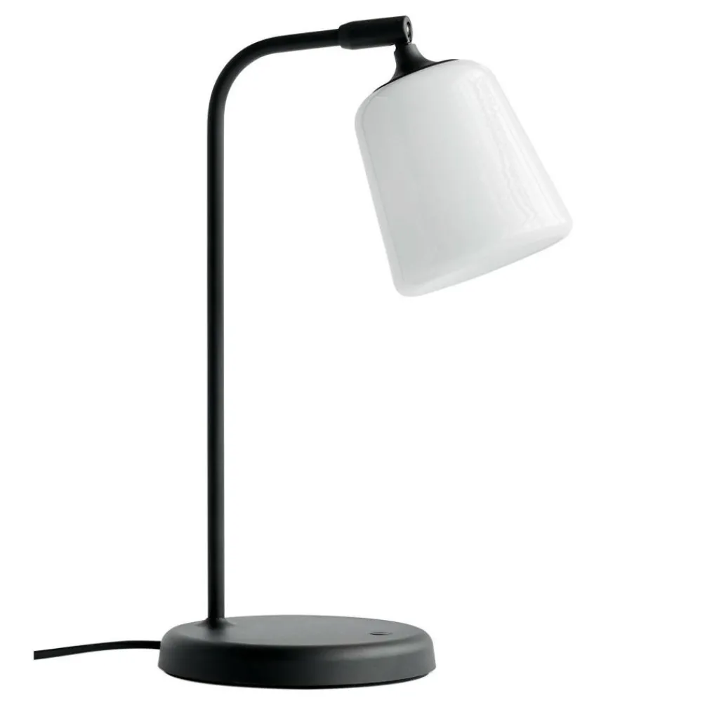 Nachttischleuchten^New Works Material New Editions Tischleuchte Opalglas