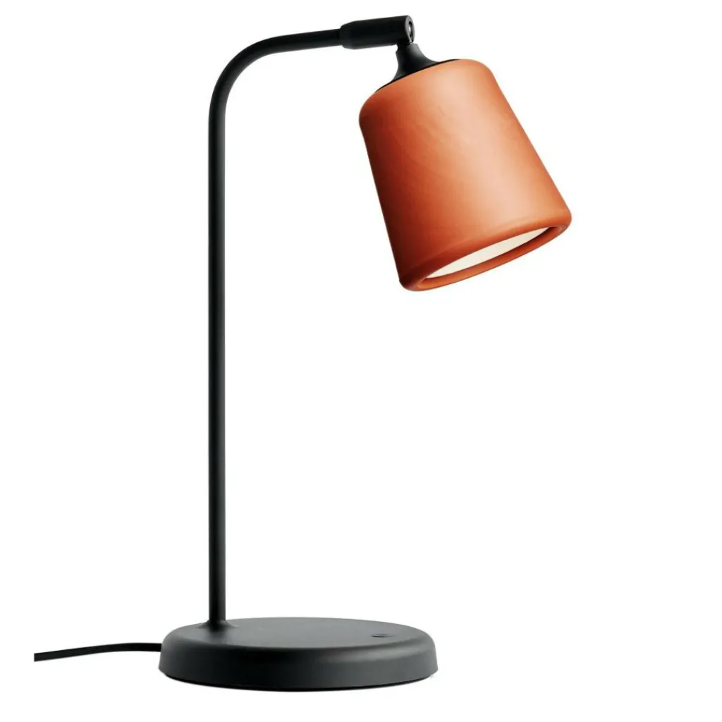 Nachttischleuchten^New Works Material The Originals Tischleuchte Terrakotta