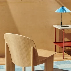 HAY Matin LED Tischleuchte S Stahl poliert| Tischleuchten