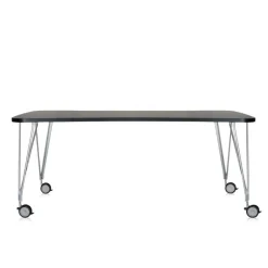 Tische^Kartell Max Tisch mit Rollen 190x90cm