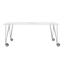 Tische^Kartell Max Tisch mit Rollen 190x90cm
