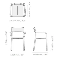 Stühle|Gartenstühle^New Works May Gartenarmlehnstuhl