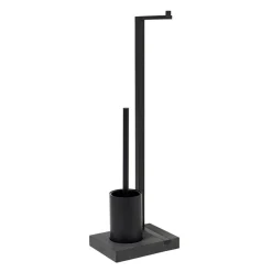 Badaccessoires^Blomus Menoto WC-Garnitur/Toilettenbutler 20x15x63,5cm