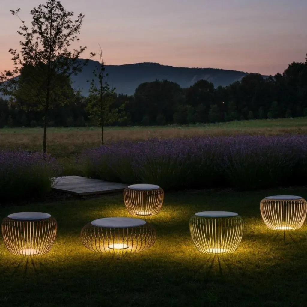 Bodenleuchten Außen|Bodenleuchten Außen^Vibia Meridiano 4710 LED Außenbodenleuchte