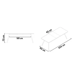 OUT Objekte unserer Tage Meyer Esstisch ausziehbar 180-225cm| Tische|Esstische