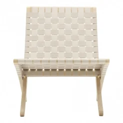 Carl Hansen MG501 Cuba Chair klappbar mit Baumwollgurten| Sessel