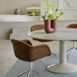 Tische^Muuto Midst Esstisch Ø140cm Marmor