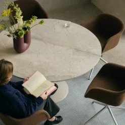 Tische^Muuto Midst Esstisch Ø140cm Marmor