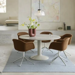 Tische^Muuto Midst Esstisch Ø140cm Marmor