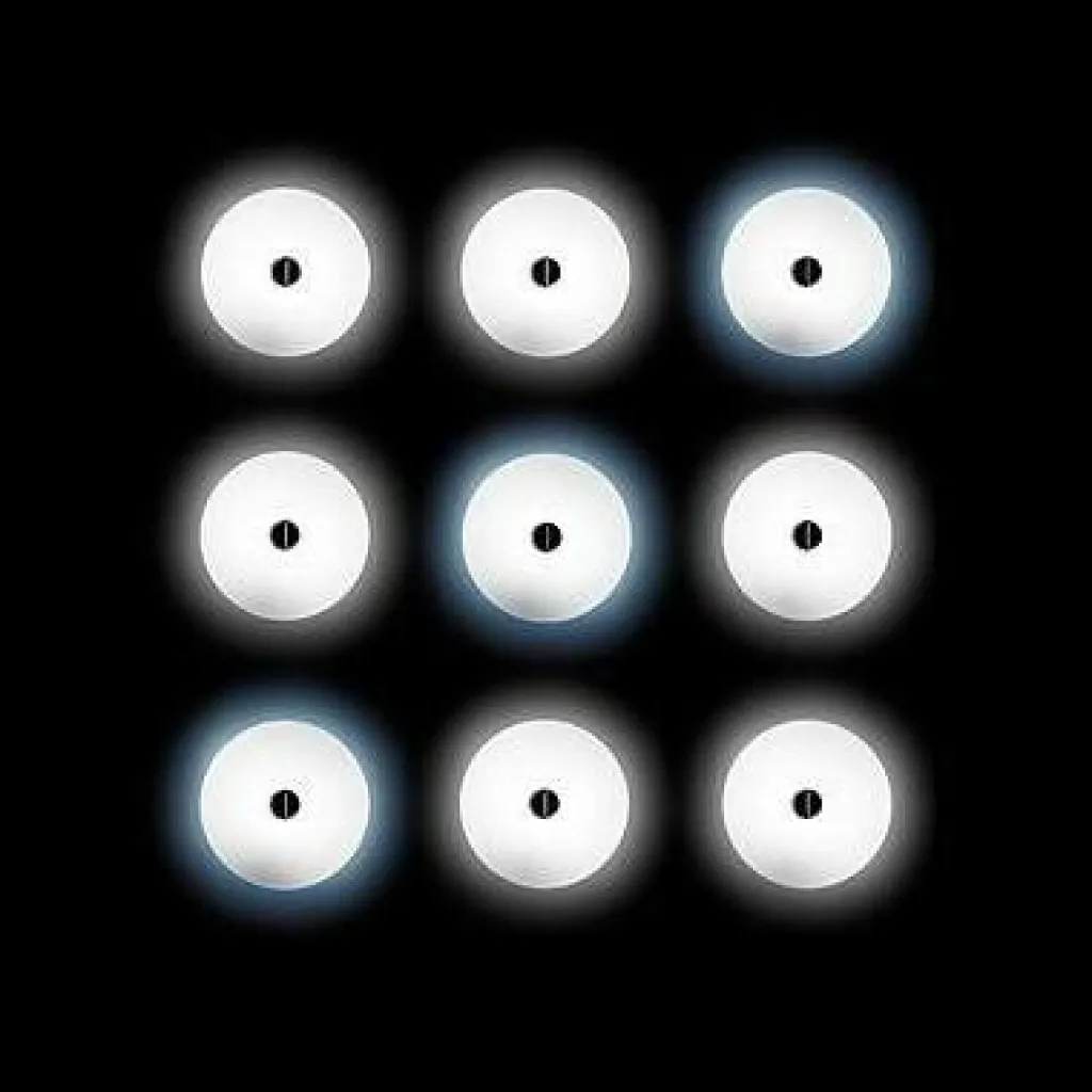 Flos Mini Button Wand-/Deckenleuchte| Deckenleuchten