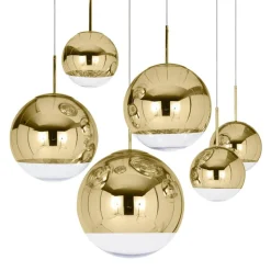 Tom Dixon Mirror Ball Pendant Pendelleuchte Gold| Pendelleuchten
