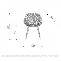 Stühle^Driade Miss Lacy Stuhl