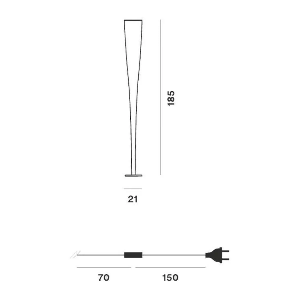 Stehleuchten^Foscarini Mite Stehleuchte