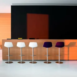 Barhocker^Lapalma Miunn S104 Barhocker Sitzfläche Multiplex 75-100cm